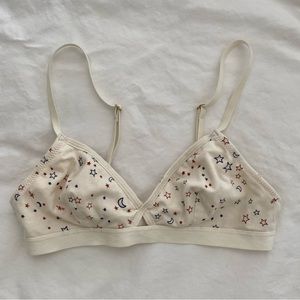 Madewell | Cutout Bralette in Starry Sky